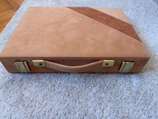 Backgammon Terciopelo en perfecto estado