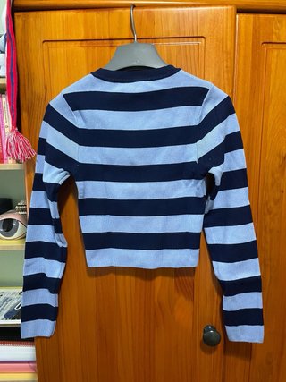 Jersey ZARA rayas azul marino y claro