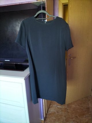 Conjunto mujer vestido y chaqueta negro