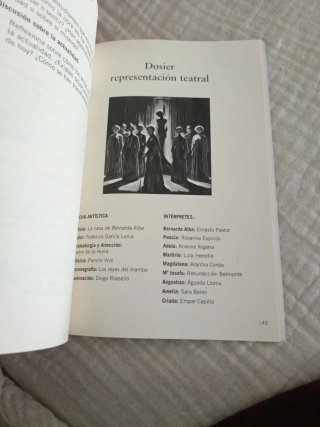 CASA DE BERNARDA ALBA, LA (LECTURA+TEATRO) 2024