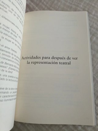 CASA DE BERNARDA ALBA, LA (LECTURA+TEATRO) 2024