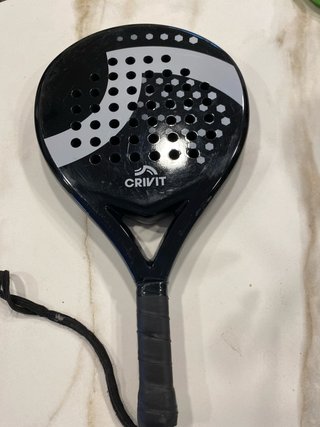 Raqueta de pádel Crivit negra