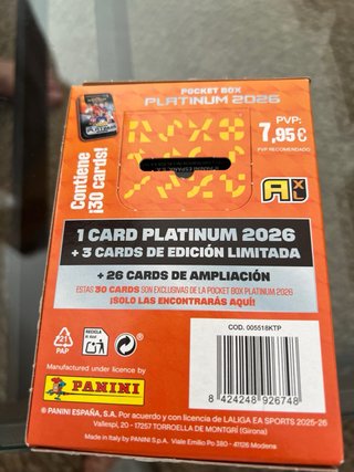 Cromos Adrenalyn Liga 2025-2026