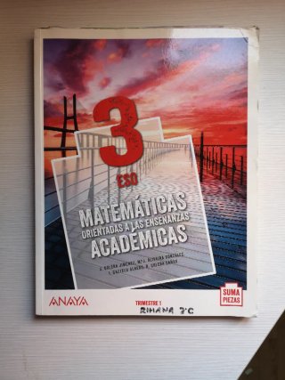Matemáticas ESO 3