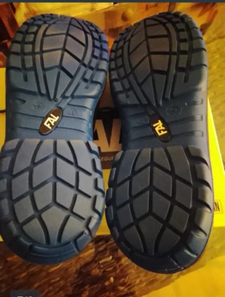 Zapatos de trabajo Fal Hombre Negro/Azul