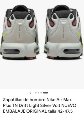 Nike TN Air Max lengüeta reversible
