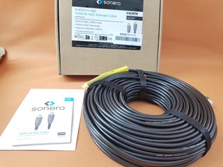 Cavo HDMI Sonero 50m Fibra Ottica 4K 60Hz