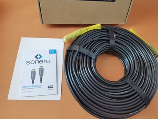 Cavo HDMI Sonero 50m Fibra Ottica 4K 60Hz