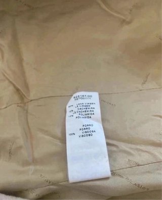 Abrigo El Corte Inglés Talla S
