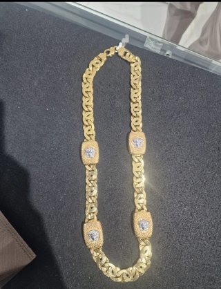 Cadena Oro 18kt 93.73gr Versace Medusa
