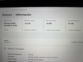 Dell Latitude 3430 i5 12th Gen 32GB RAM 512GB SSD