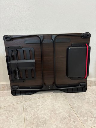 Tavolino pieghevole per laptop/letto con cassetto