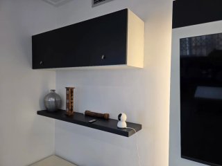 Mueble de salón lacado madera