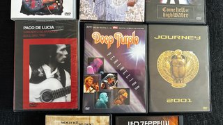 6 DVDs Rock Clásico + Paco de Lucía