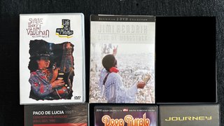 6 DVDs Rock Clásico + Paco de Lucía