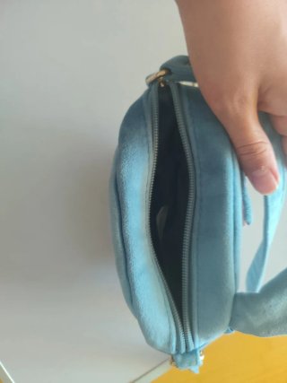 Bolso de hombro Stitch azul