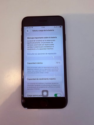 iPhone SE 2 gen 2020 Negro con rotura