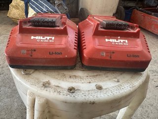 Batería Hilti C 4/36-90 Li-Ion no funcionan