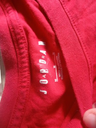 Camiseta Jordan Roja