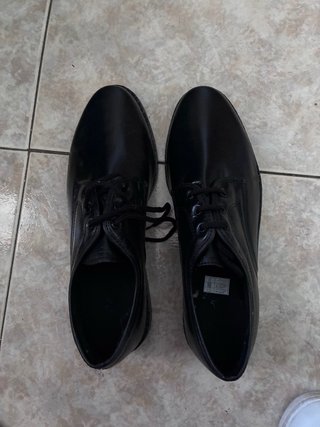 Zapatos de vestir vintage piel caballero