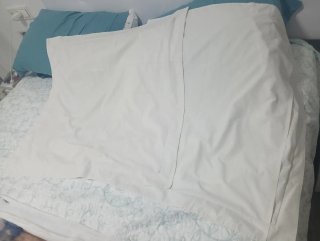 2 Fundas de almohada blanca 73x73