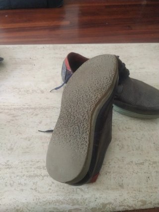 Zapatos Marrones/Grises Hombre