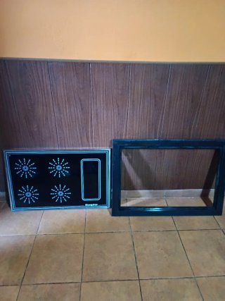 Cocina leña vitroceramica