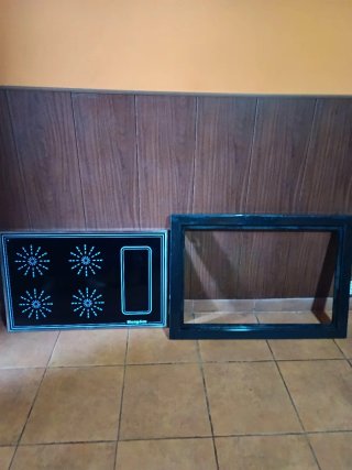Cocina leña vitroceramica