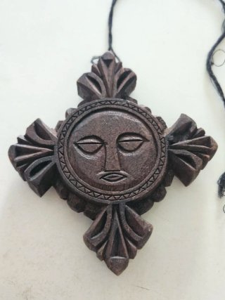Icona di preghiera tascabile copta etiope