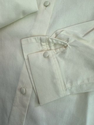 Nara Camicie camicia piquet e macramè taglia M
