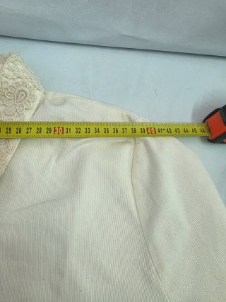 Nara Camicie camicia piquet e macramè taglia M