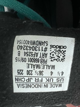 Botas de fútbol Adidas niño talla X