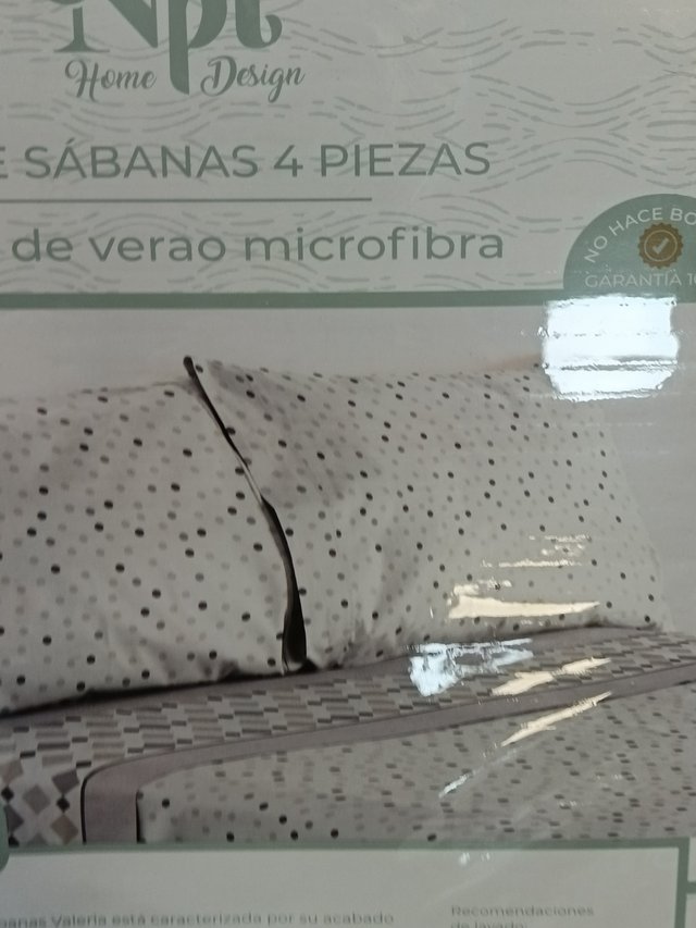 Juego Sábanas 150cm 4 Piezas