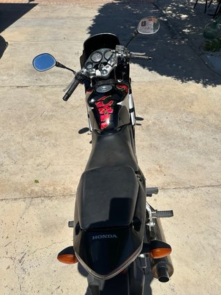 Honda CBR125R Sportbike Negra/Plata