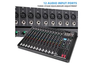 Mesa de Sonido Depusheng DT12 12 Canales