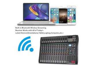 Mesa de Sonido Depusheng DT12 12 Canales