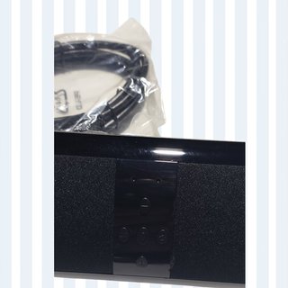 Barra de Sonido Negra 90 cm