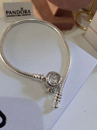 Pulsera Pandora Plata 19cm