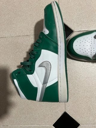 Nike Air Jordan 1 Verde Blanco