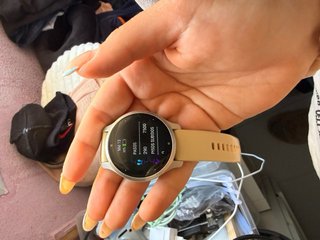 Reloj Garmin Venus 2S Beige/Plata