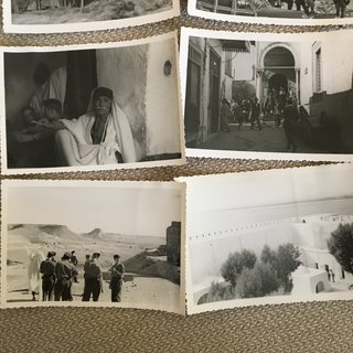 Fotografías antiguas militares y postales de Túnez