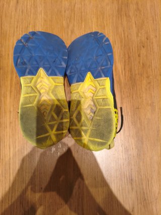 Hoka Mach 3 Zapatillas Running Azul/Amarillo