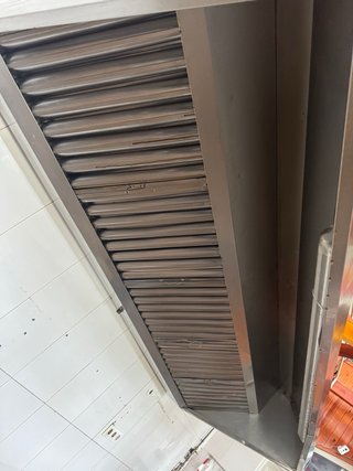Campana extractora industrial acero inoxidable