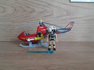 Helicóptero Bomberos Playmobil 71195