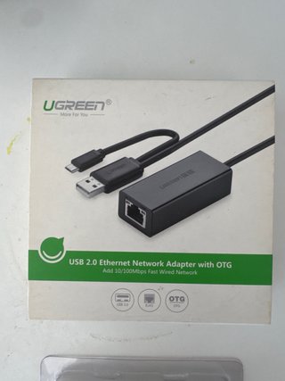 Adaptador Ethernet USB 2.0 OTG UGREEN