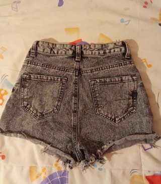 Shorts vaqueros grises mujer Talla S