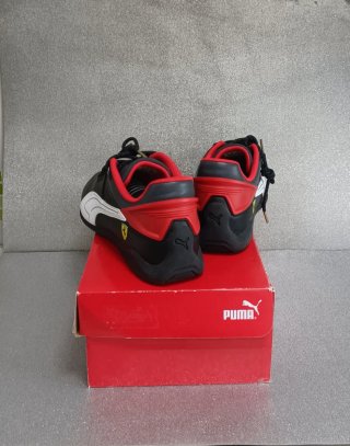 Zapatillas Puma Ferrari Negras y Rojas