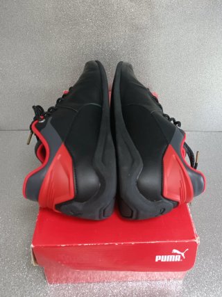 Zapatillas Puma Ferrari Negras y Rojas