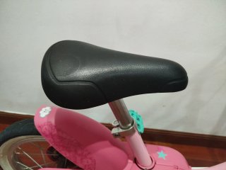 Bicicleta Infantil B-Twin Rosa Unicornio