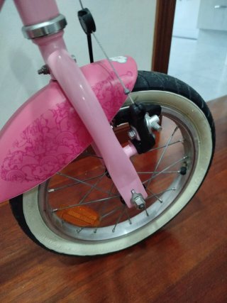 Bicicleta Infantil B-Twin Rosa Unicornio